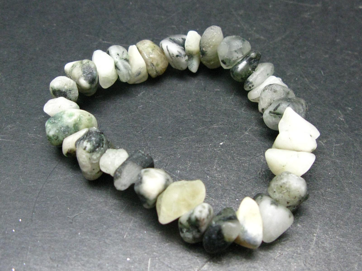 Phenakite Phenacite Genuine Bracelet ~ 7 Inches ~ 12mm Tumbled Beads
