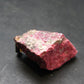 Rosaline Zoisite!! Rare Raw Deep Pink Thulite Silver Pendant From Norway - 1.2"