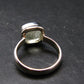 Libyan Desert Glass Tektite Sterling Silver Ring from Libya - Size 6 - 3.66 Grams