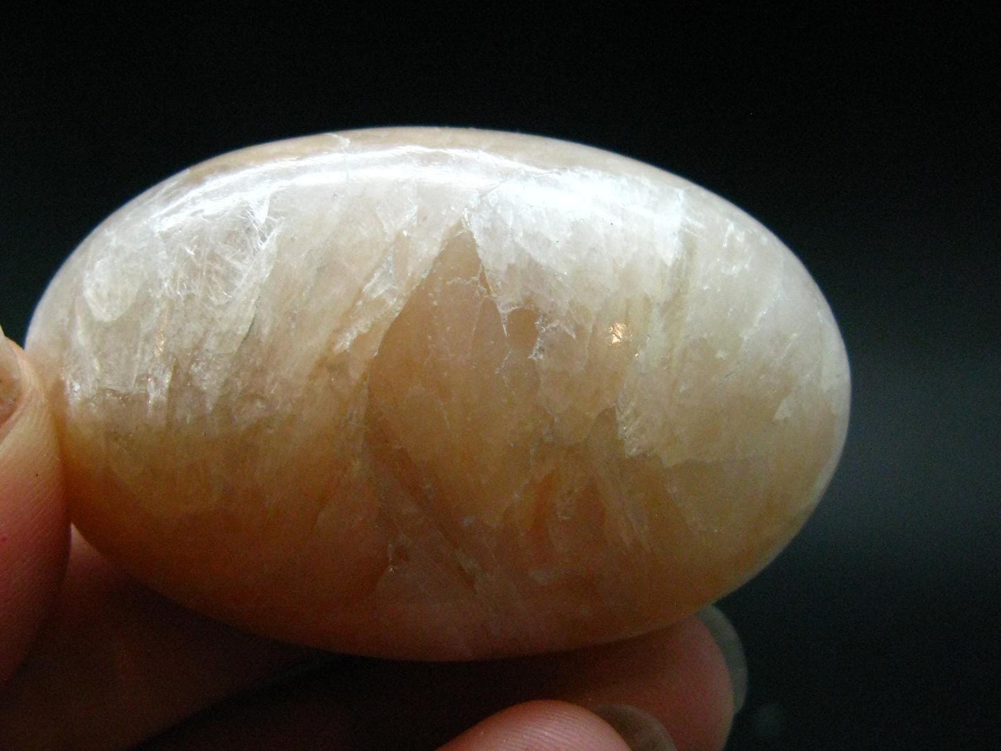 Unique Stilbite Tumbled Stone From India - 2.1"