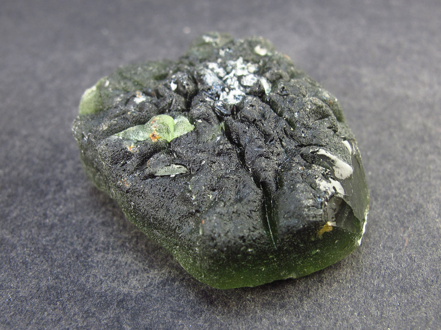 Moldavite Tektite Raw Piece from Czech Republic - 1.6" - 121 Carats - 24.2 Grams