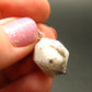 Large Perfect Analcime Silver Pendant from Canada - 0.8" - 2.92 Grams