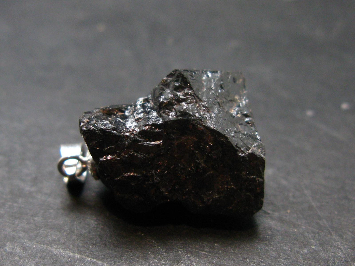 Cassiterite Pendant From China - 0.8" - 8.6 Grams