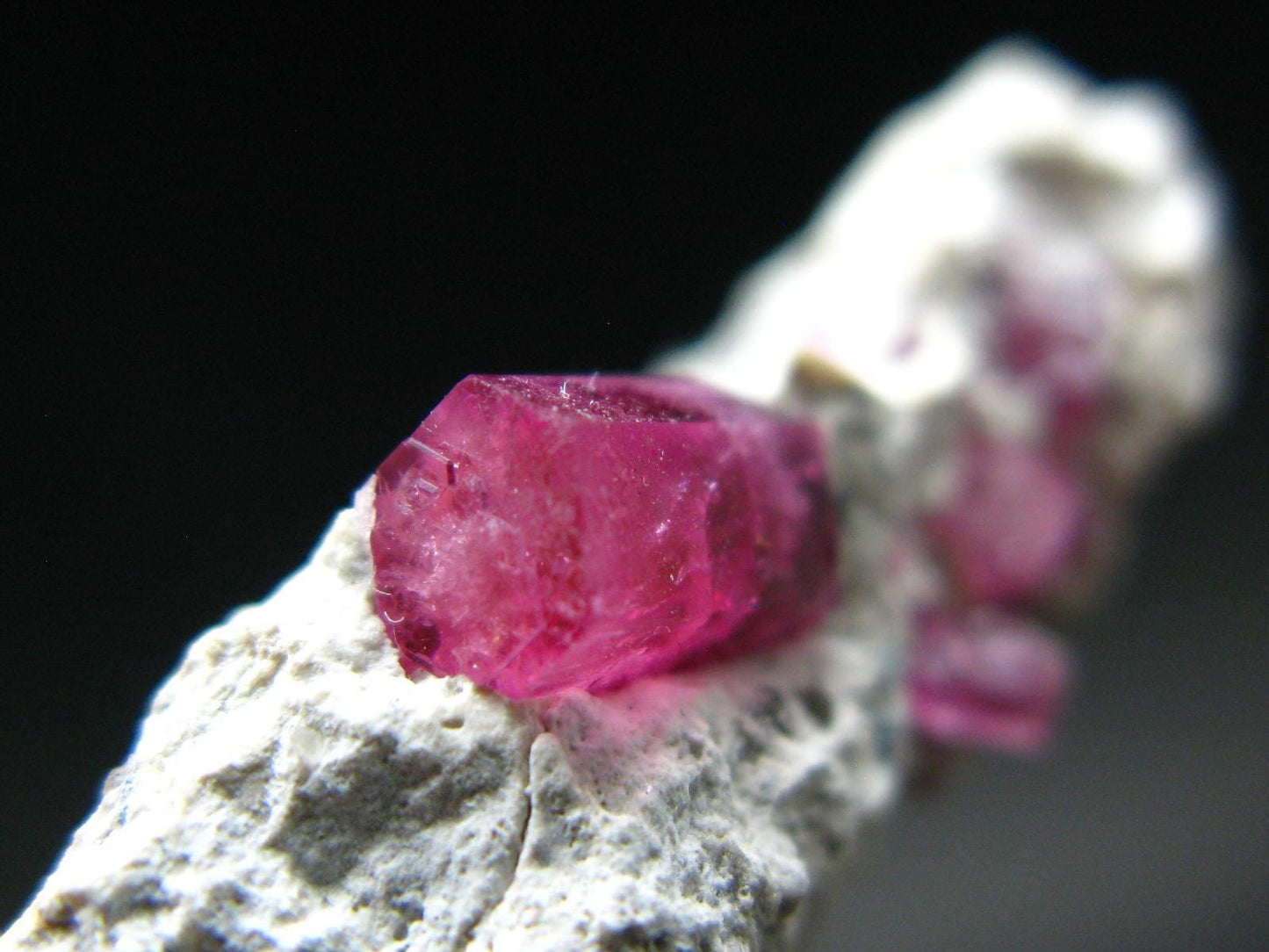 Rare Gem Bixbite Red Emerald Beryl Cluster From Utah USA - 1.8"