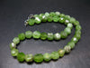 Gem Olivine Peridot Beads Necklace From Pakistan - 17"