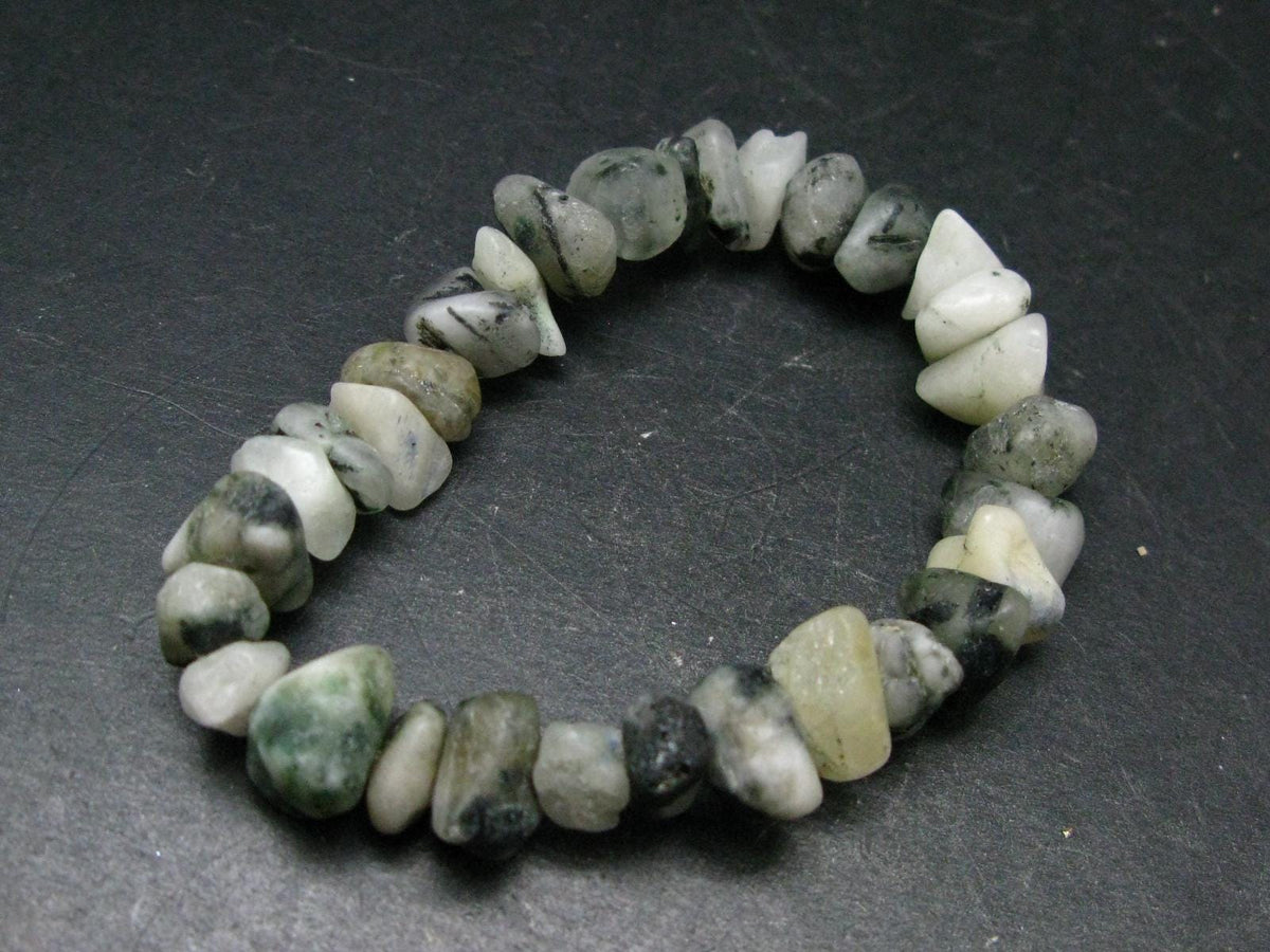 Phenakite Phenacite Genuine Bracelet ~ 7 Inches ~ 12mm Tumbled Beads