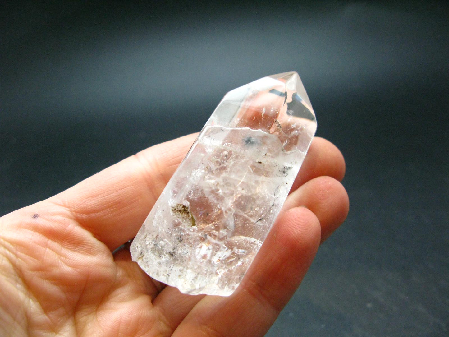 Nice Polished Tibetan Black Quartz Crystal from Tibet - 2.3" - 50.91 Grams