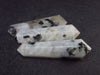 Chandrakanta Moonstone!! Lot of 3 Natural Moonstone Pencil Point Pendants from India