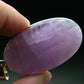 Gem Kunzite Spodumene Pendant in SS From Brazil - 2.5" - 25.77 Grams