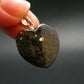 Rare Eclogite Heart Pendant From Norway - 1.0" - 4.03 Grams