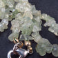 Lot of 3 Natural Prehnite Tumbled Beads Necklaces from Australia - 18"