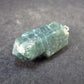 Unpolished Terminated Neon Blue Apatite Silver Pendant From Brazil - 1.3" - 4.93 Grams