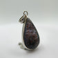 Lattice Sunstone Pendant Rare Gemstone Silver Necklace Natural Sparkling Stone Unique Jewelry Gift