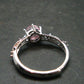 Natural Rose Quartz Ring from Brazil - 1.77 Grams - Size adjustable