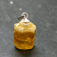 Gem Heliodor Golden Beryl Silver Pendant From Tajikistan - 10.0 Carats - 2.0"