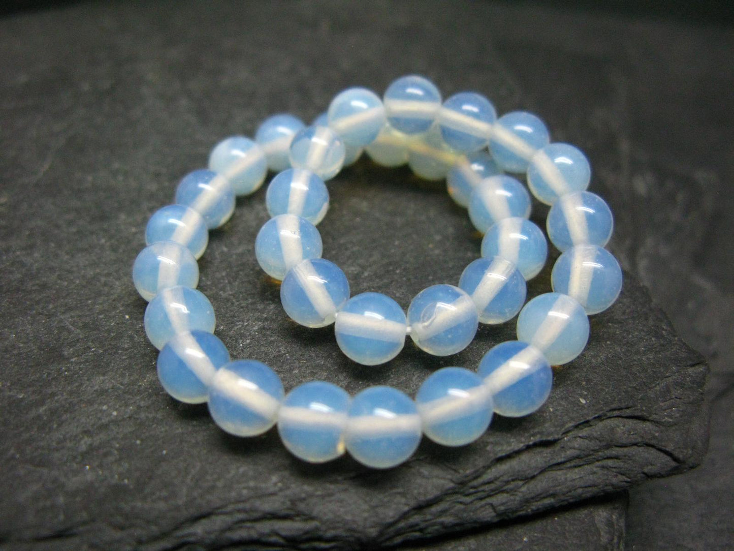 Opalite Genuine Bracelet ~ 7 Inches ~ 6mm Round Beads