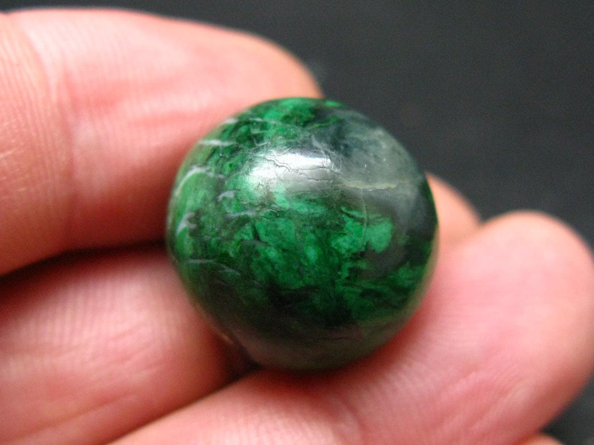 Extremely Rare Natural Maw Sit Sit Ball Sphere from Myanmar 0.7" - 9.09 Grams