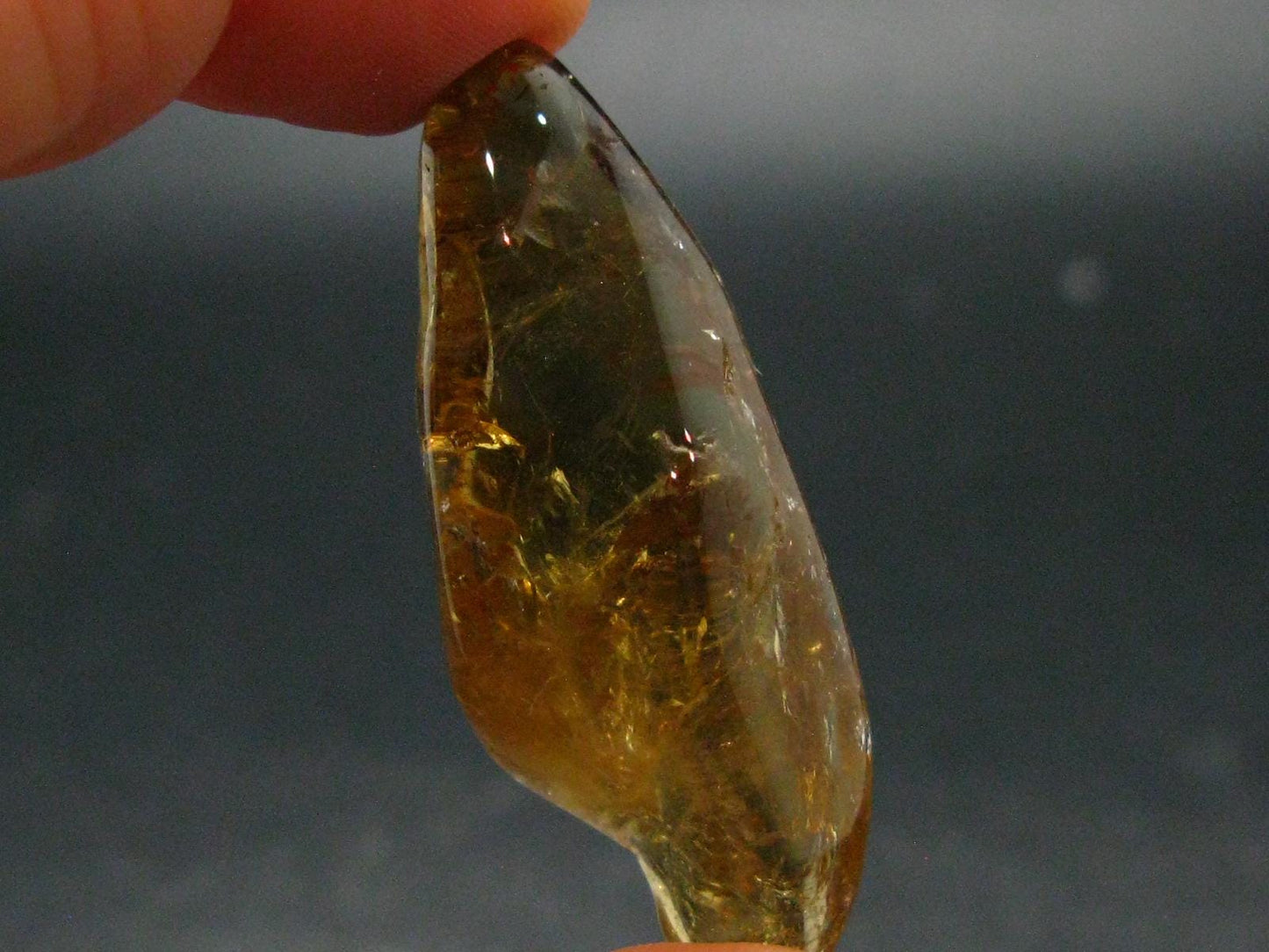 Stunning Natural Unheated Citrine Crystal from Zambia - 13.73 Grams - 1.8"