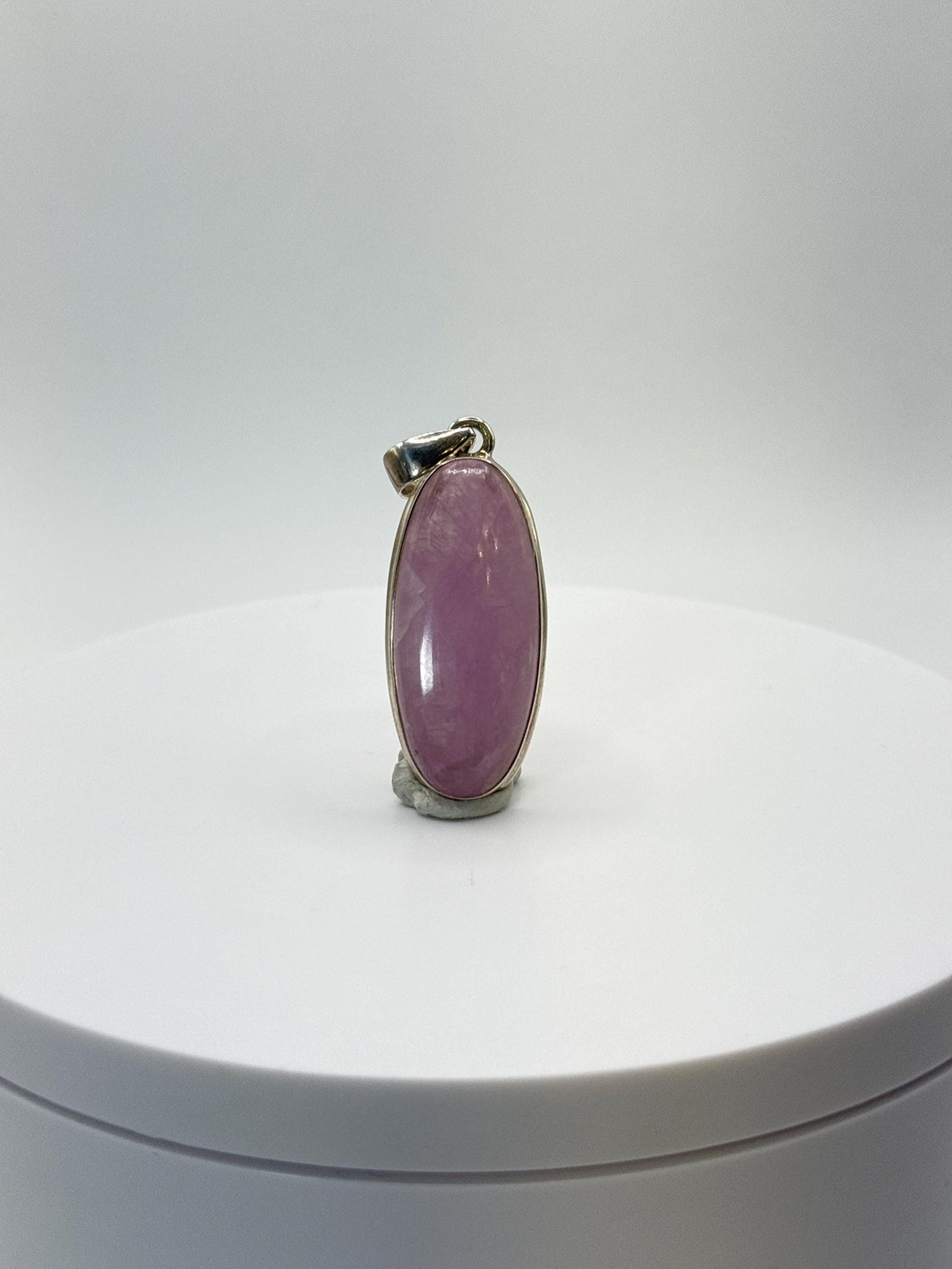 Natural Kunzite Pendant | Pastel Pink Gemstone | Emotional Healing Stone | Heart Chakra Crystal - 9.28 g