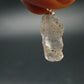 Rare Terminated Gemmy Nirvana (Pink Ice) Quartz Crystal Silver Pendant from the Himalayas - 1.0" - 1.75 Grams