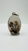 Dendritic Agate Pendant – Natural Scenic Moss Pattern Gemstone Jewelry