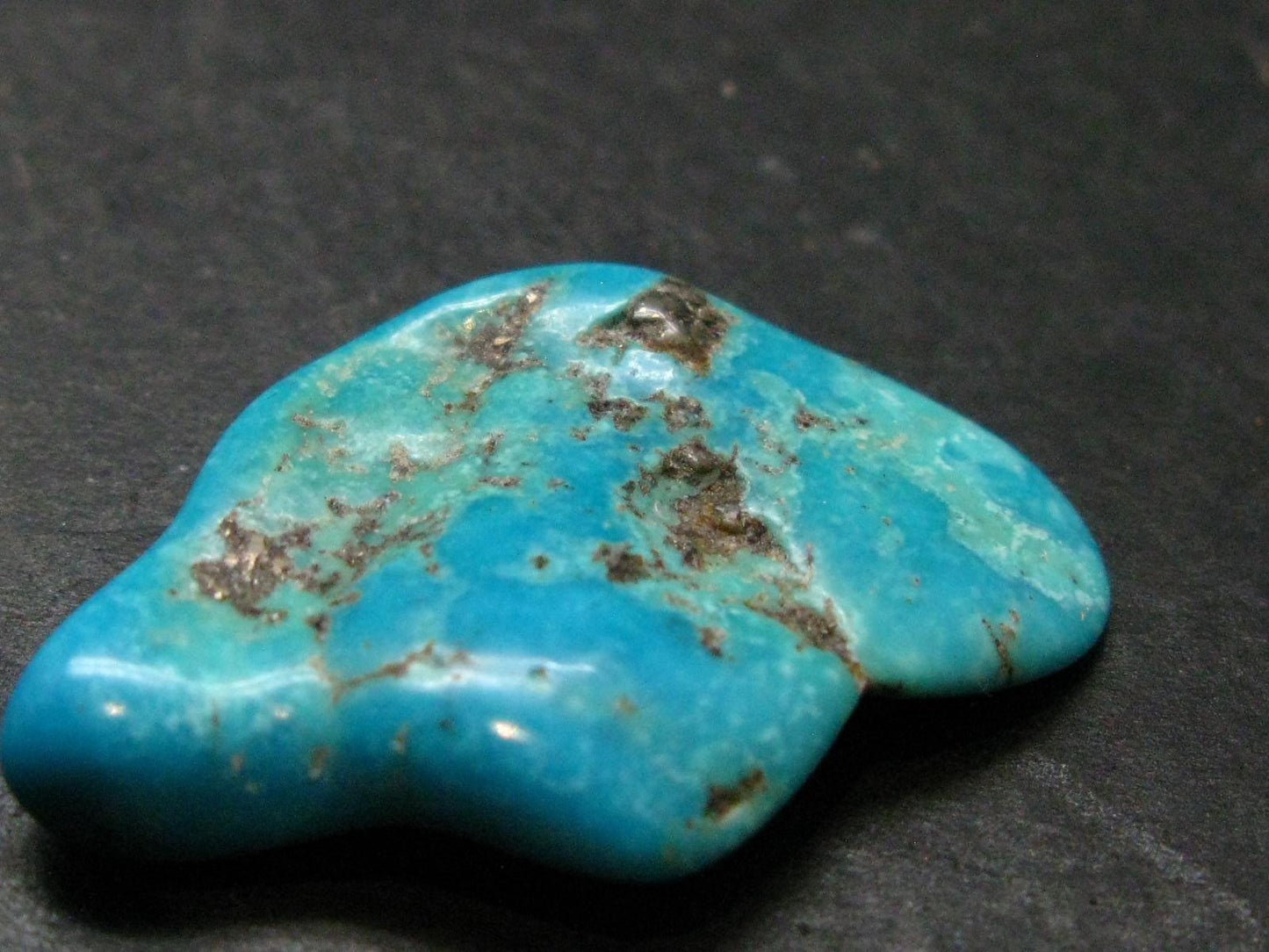 Genuine Polished Turquoise from Arizona, USA - 1.8" - 6.96 Grams