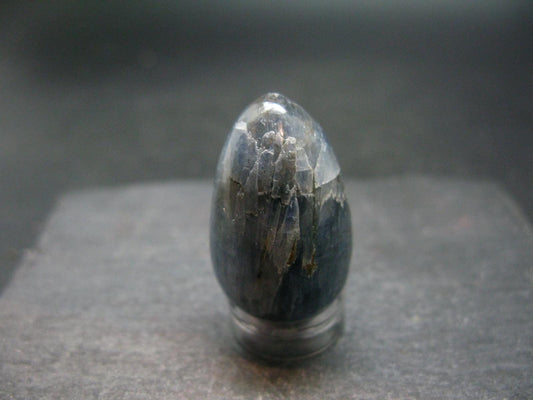 Blue Kyanite Egg From Brazil - 1.1"
