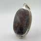 Lattice Sunstone Pendant Necklace, Sterling Silver Natural Crystal Jewelry