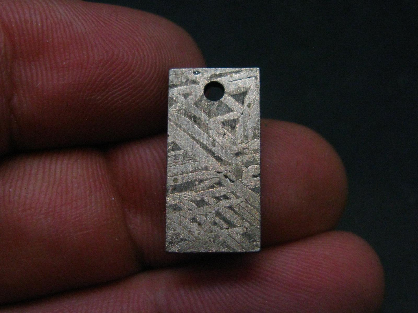 Muonionalusta Meteorite Pendant from Sweden - 0.8"