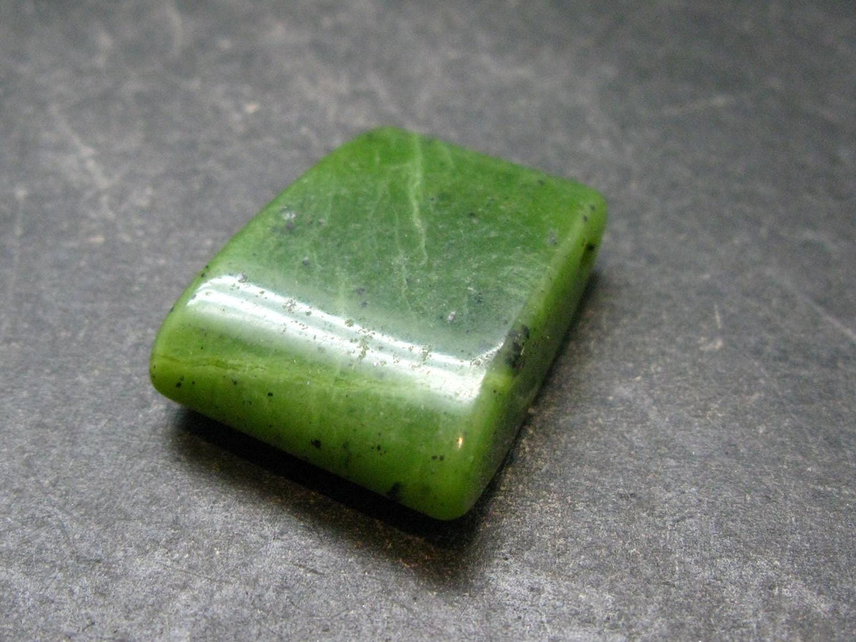 Nephrite Jade 1.2" Pendant From Canada (Metal Free) - 13.85 Grams