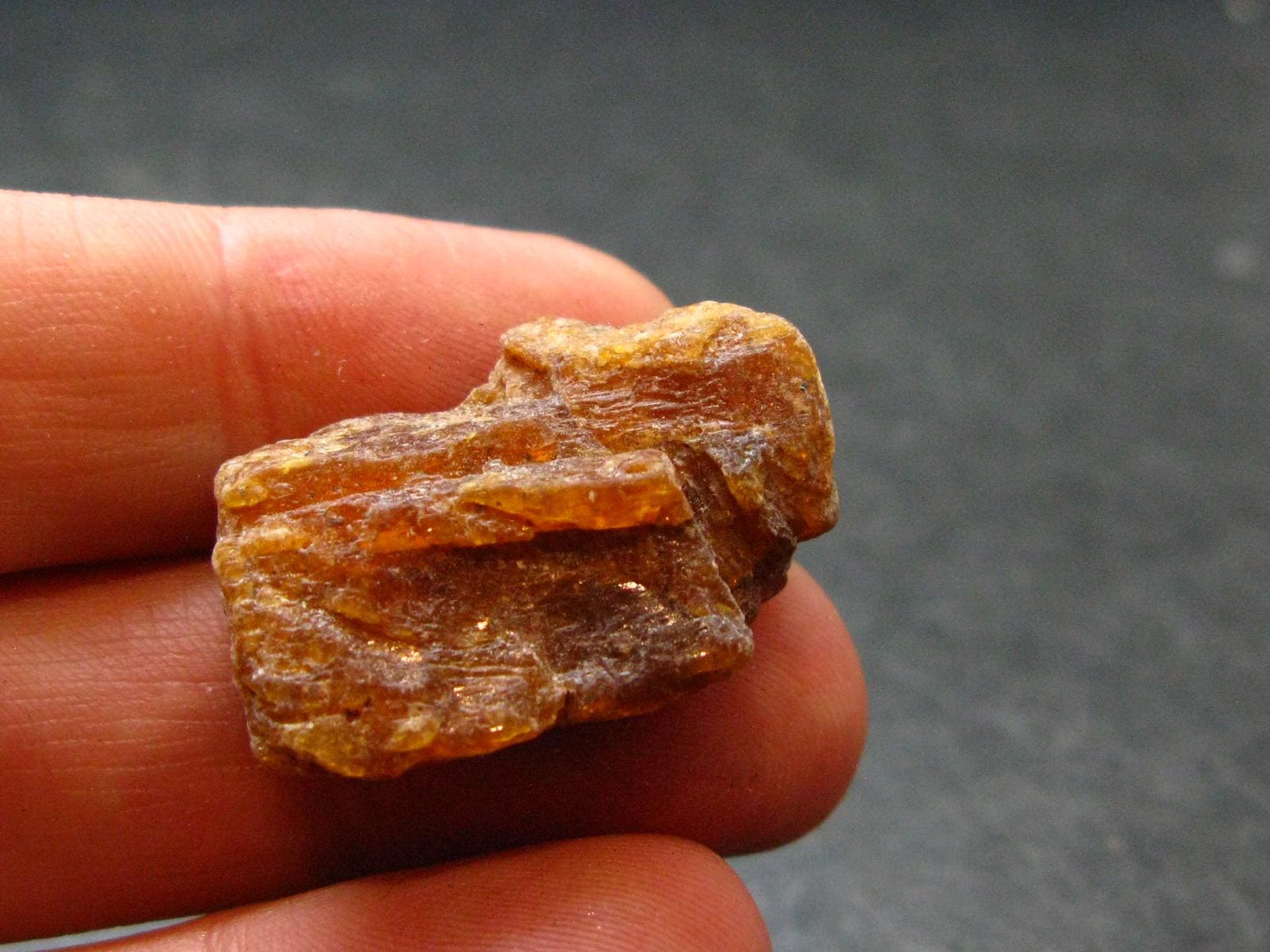 Rare Orange Kyanite Crystal From Tanzania - 1.0" - 6.52 Grams