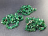 Lot of 3 Green Aventurine Tumbled Beads Necklaces from India - 18"