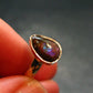 Ammolite Amolite Sterling Silver Ring From Canada - 2.48 Grams - Size 6