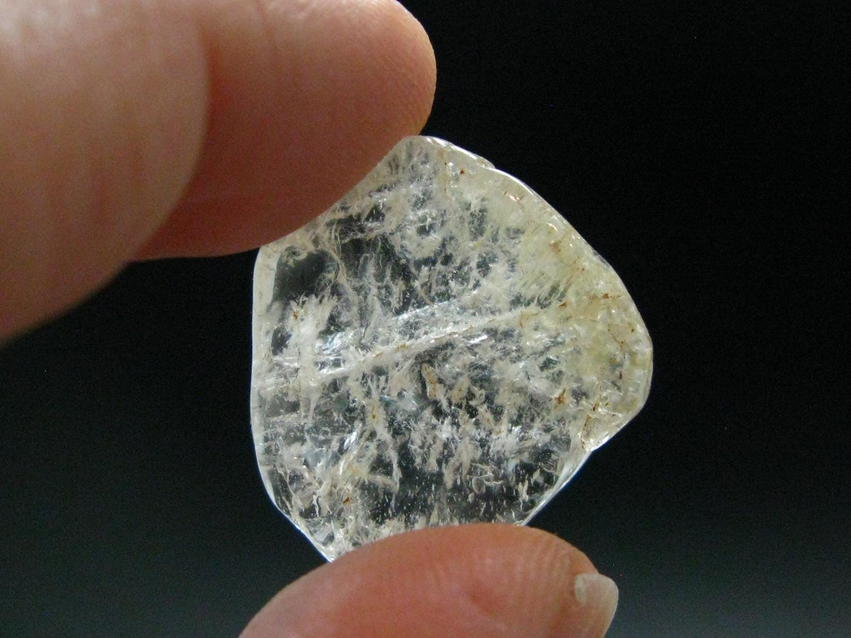 Lot of 10 Tumbled Petalite Crystals from Brazil - 46.88 Grams