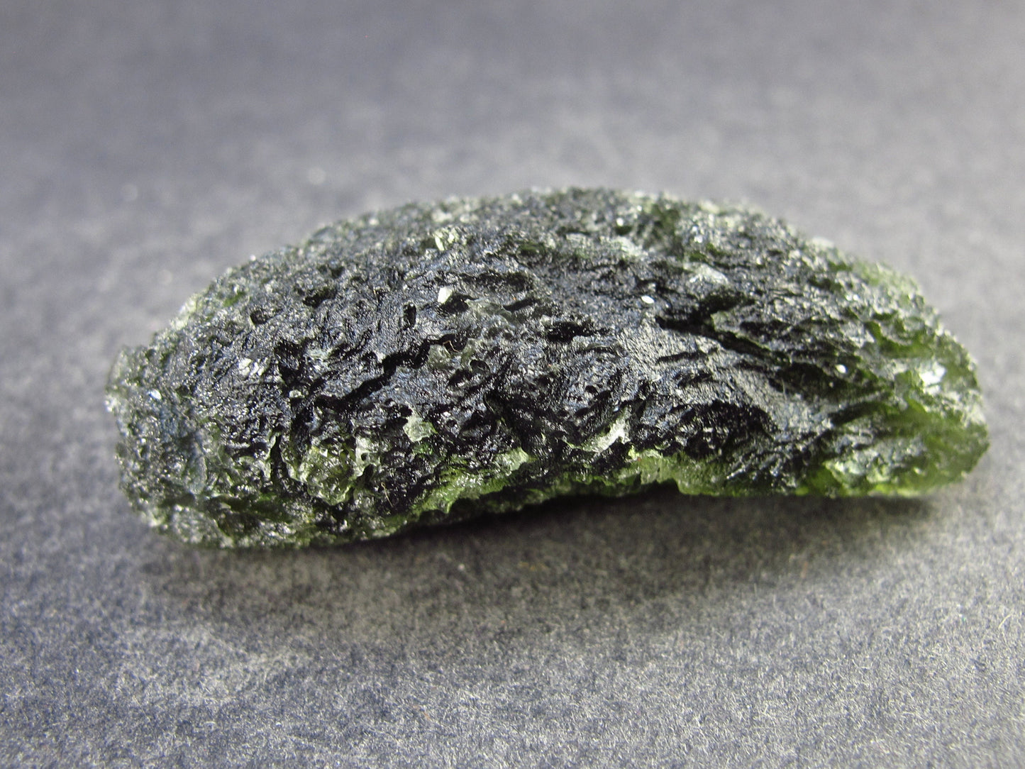 Moldavite Tektite Raw Piece from Czech Republic - 1.8" - 103 Carats - 20.7 Grams