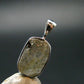 Phenakite Phenacite Crystal Silver Pendant From Russia - 0.7" - 1.18 Grams