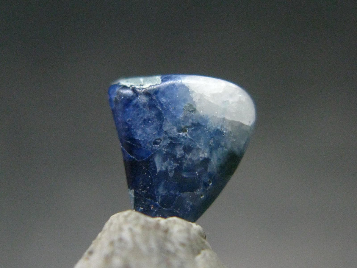 Gem Benitoite Polished Stone From California - 1.35 Carats - 8x7mm