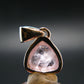 Pink Morganite Silver Pendant From Brazil - 0.7" - 2.13 Grams