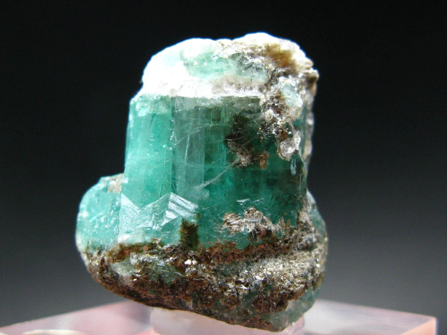 Fantastic Emerald Beryl Cluster From Russia - 1.3" - 29 Grams