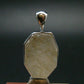 Very Rare White Cryolite 925 Silver Pendant from Greenland - 1.0" - 3.24 Grams