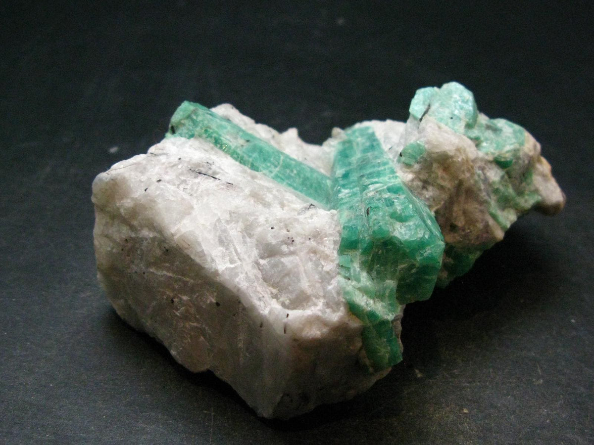 Emerald Beryl Cluster From China - 3.2"- 210.64 Grams