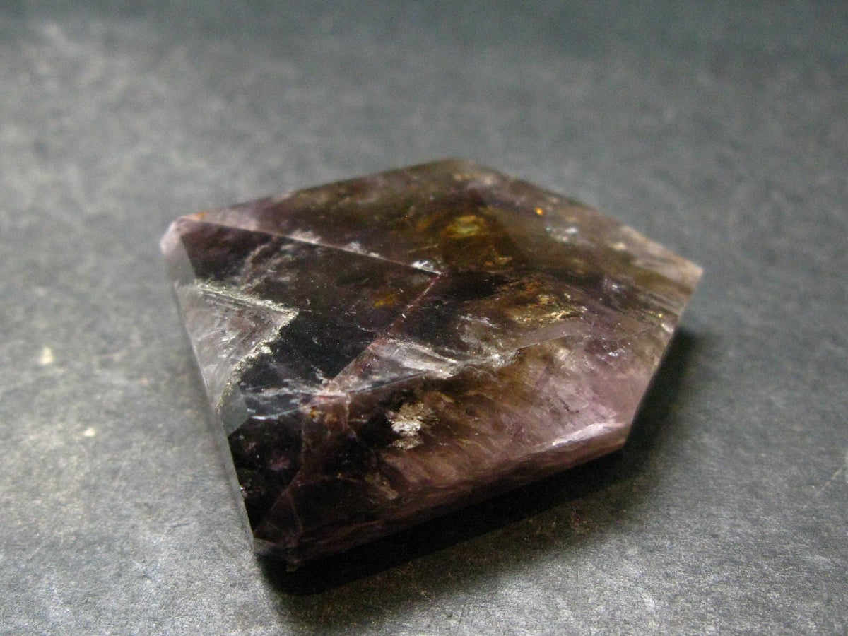 Cacoxenite Amethyst Polished Crystal From Brazil - 1.6"