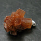 Terminated Aragonite Crystal Silver Pendant from Morocco - 1.1" - 4.73 Grams