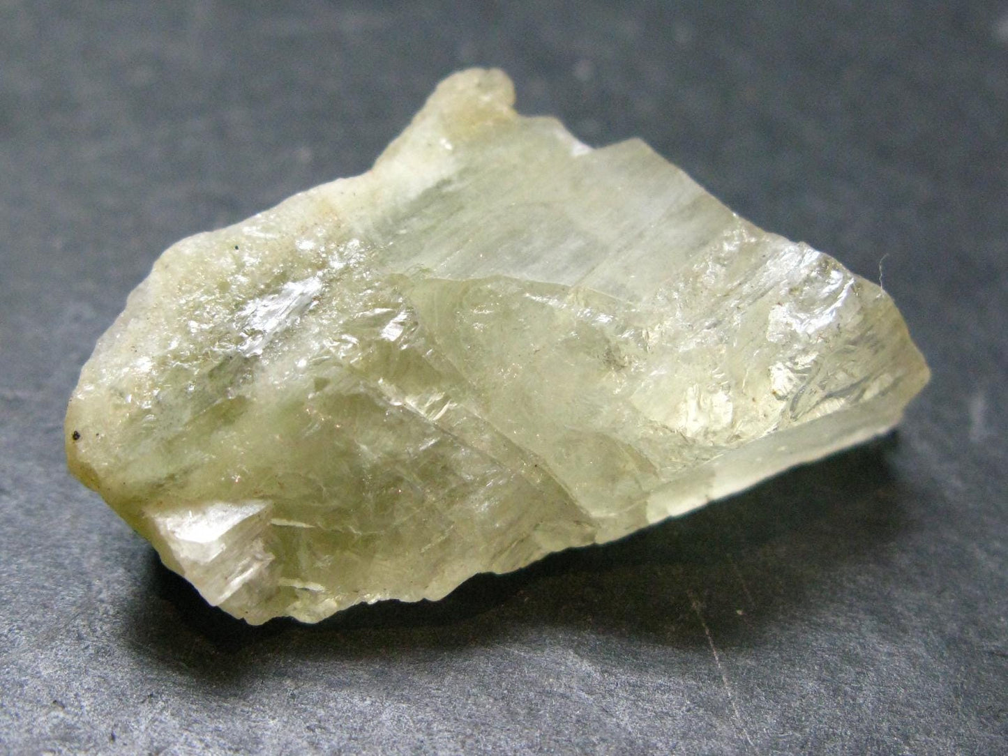 Gem Green Hiddenite Spodumene Crystal From Brazil - 1.6" - 22.65 Grams