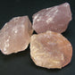 Symbol of Love and Beauty!! Lot of Three Rough Rose Quartz From Madagascar
