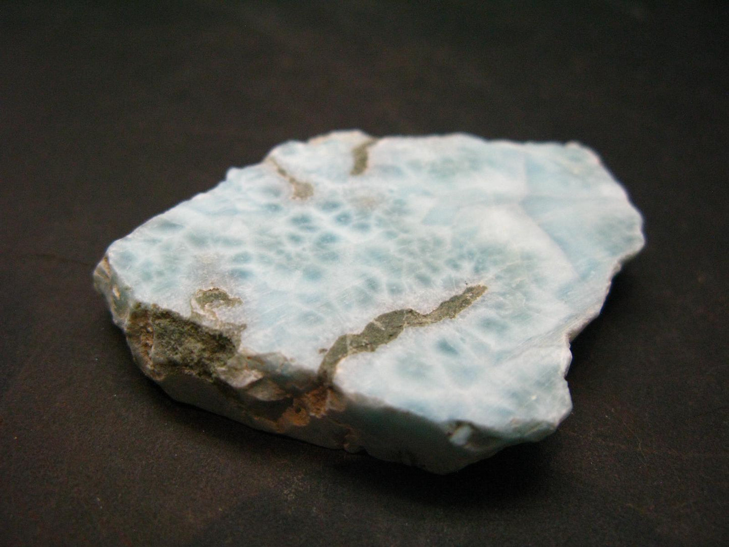 Larimar Polished Slab From Dominican Republic - 1.9"