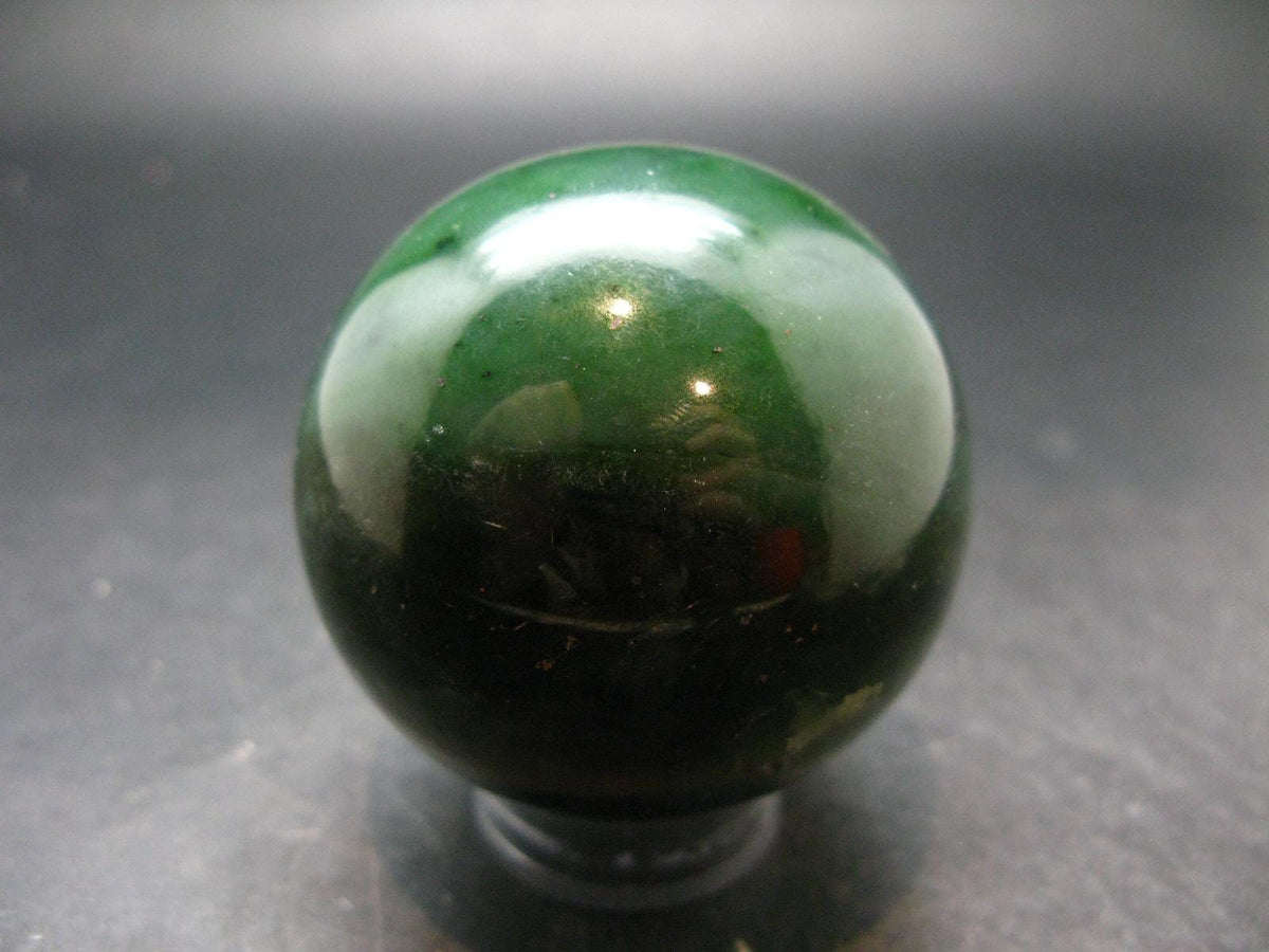 Nephrite Jade 2.3" Sphere Ball From Canada - 334.29 Grams