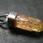 Imperial Topaz Crystal Pendant From Brazil - 0.9" - 1.22 Grams