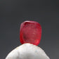 Rare Gem Bixbite Red Beryl Emerald Cabochon From Utah USA - 0.67 Carats - 5.5x4.7 mm