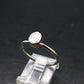 Natrolite Silver Ring From Tanzania - 1.95 Grams - Size 8